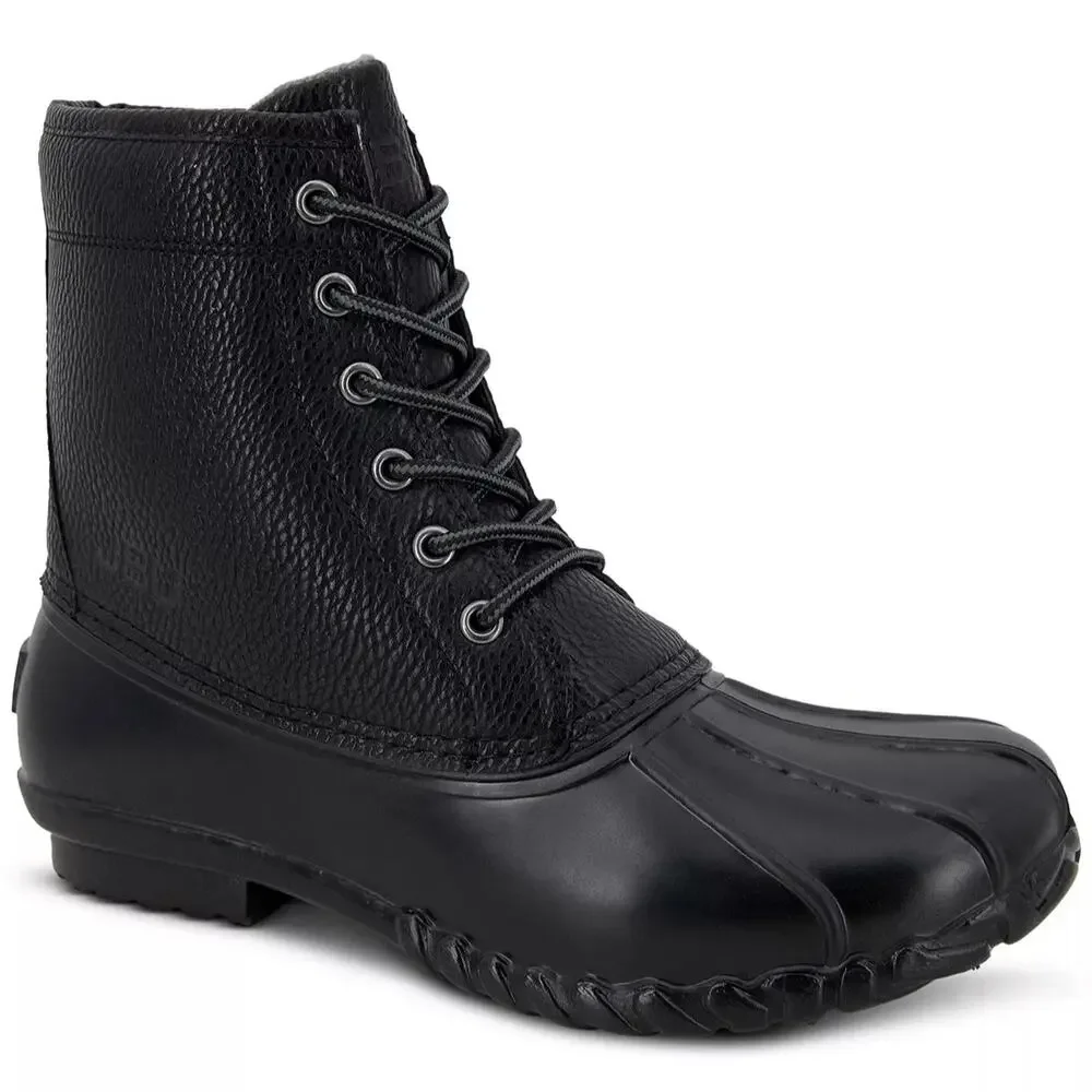 JBU by Jambu Men Classic Duck Boots Maine Size US 13M Black Waterproof